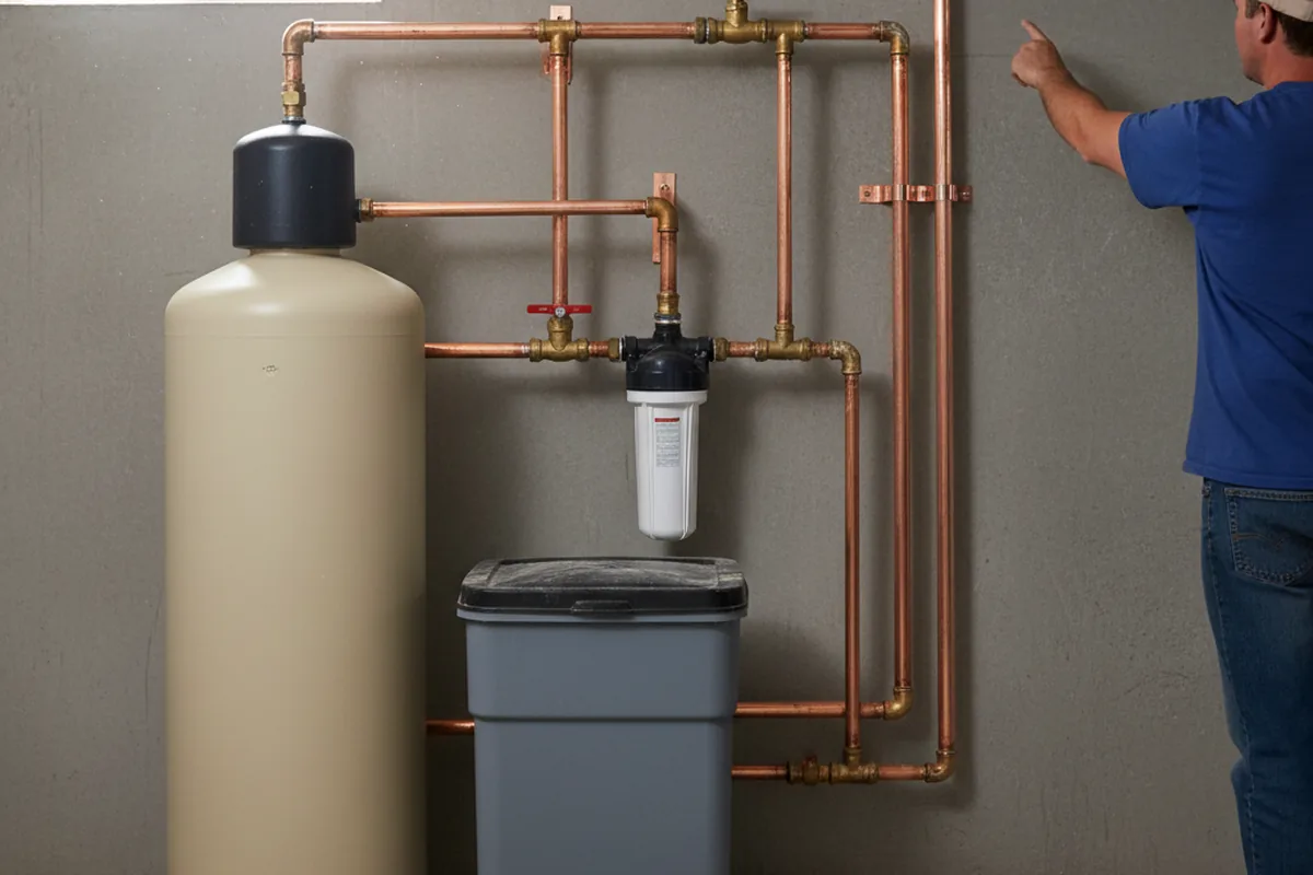 Whole-house water treatment system installed in Poquoson